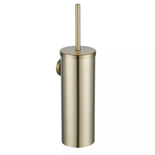Eastbrook Genoa Metal Toilet Brush Holder Brushed Brass | 52.089 - Envy Bathrooms Ltd