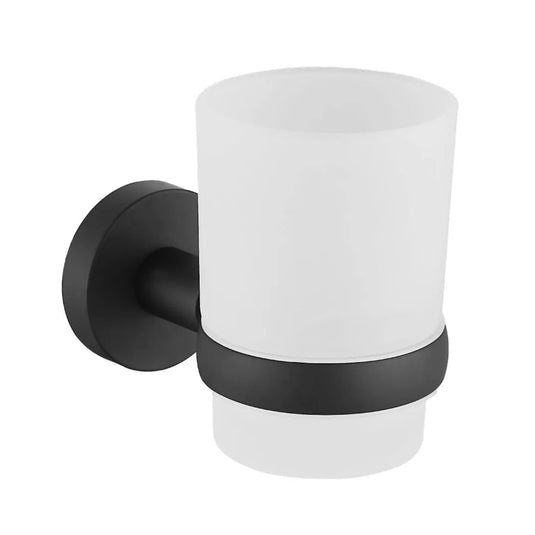 Eastbrook Genoa Tumbler Holder Matt Black | 52.062 - Envy Bathrooms Ltd