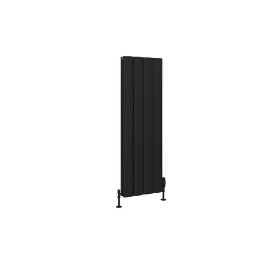 Eastbrook Guardia 1200 x 375mm Aluminium Radiator Matt Black | 86.0451