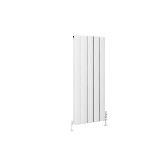 Eastbrook Guardia 1200 x 470mm Aluminium Radiator Matt White | 86.0452