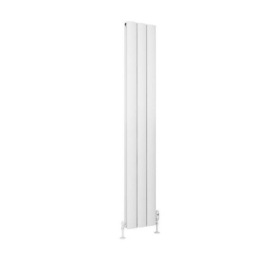 Eastbrook Guardia 1800 x 280mm Aluminium Radiator Matt White | 86.0029