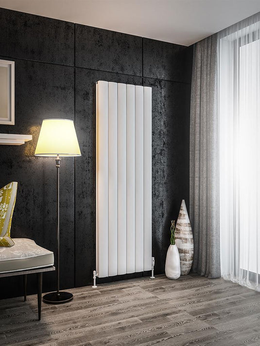 Eastbrook Guardia 1800 x 565mm Aluminium Radiator Matt White | 86.0291