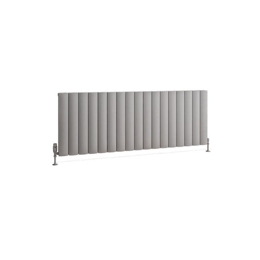 Eastbrook Guardia 600 x 1610mm Aluminium Radiator Matt Grey | 86.0499