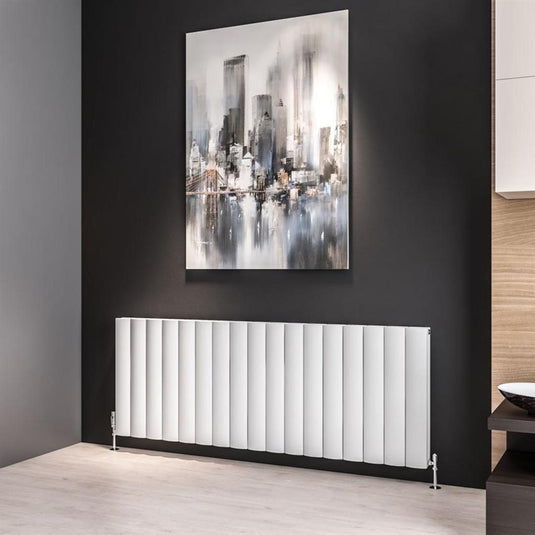 Eastbrook Guardia 600 x 1610mm Aluminium Radiator Matt White | 86.0498