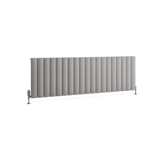 Eastbrook Guardia 600 x 1800mm Aluminium Radiator Matt Grey | 86.0503
