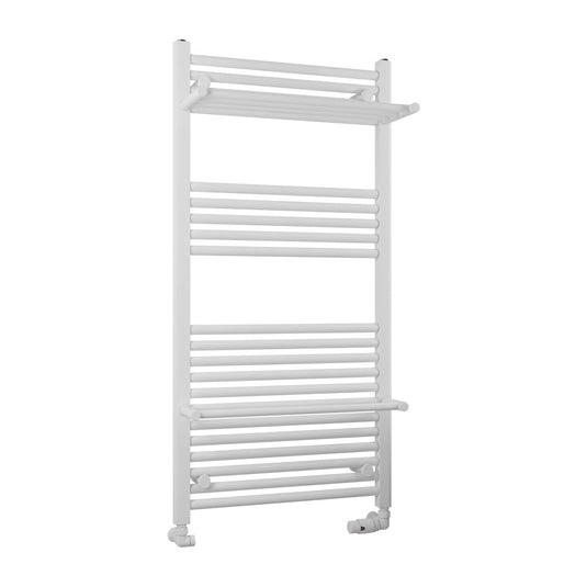 Eastbrook Haddenham Designer Towel Rail 1200mm x 600mm Matt White | 61.0069