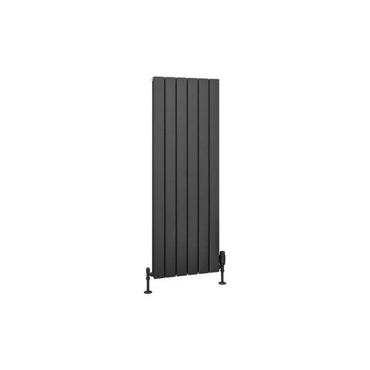 Eastbrook Hadleigh 1200 x 415mm Aluminium Radiator Matt Anthracite | 86.0465