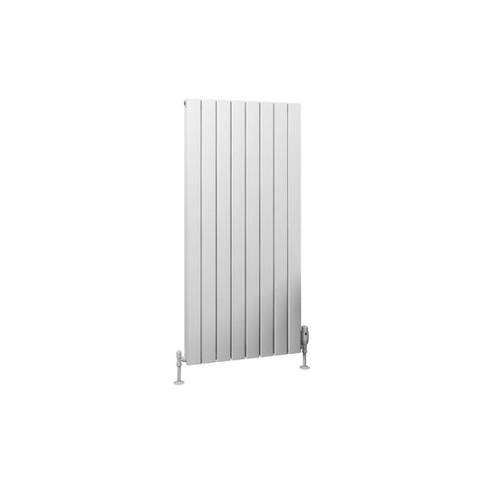 Eastbrook Hadleigh 1200 x 555mm Aluminium Radiator Matt White | 86.0470