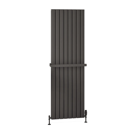 Eastbrook Hadleigh 1800 x 555mm Aluminium Radiator Matt Anthracite | 86.0459