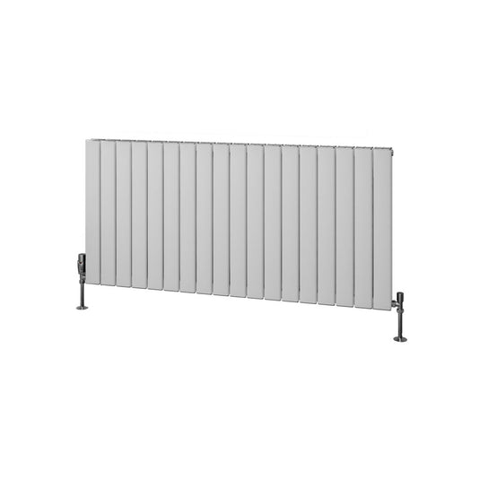 Eastbrook Hadleigh 600 x 1255mm Aluminium Radiator Matt White | 86.0245