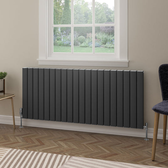 Eastbrook Hadleigh 600 x 1395mm Aluminium Radiator Matt Anthracite | 86.0474