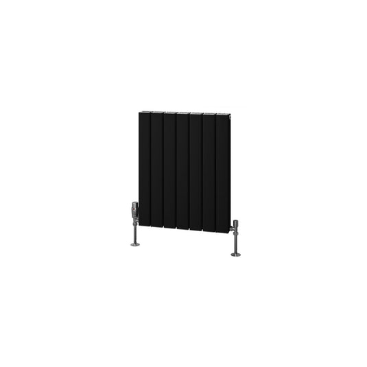 Eastbrook Hadleigh 600 x 485mm Aluminium Radiator Matt Black | 86.0257