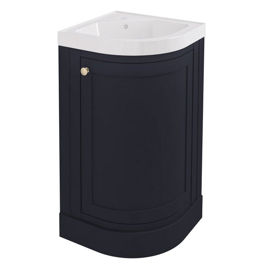 Eastbrook Hardwick 423mm Corner Vanity Unit Anthracite | 36.2027