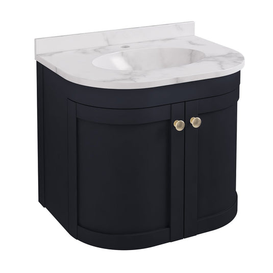 Eastbrook Hardwick 600mm Wall Hung Vanity Unit Anthracite | 36.2014
