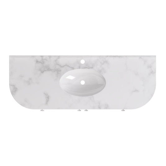 Eastbrook Hardwick Traditional 1200mm Quartz Basin White Quartz | 36.4007