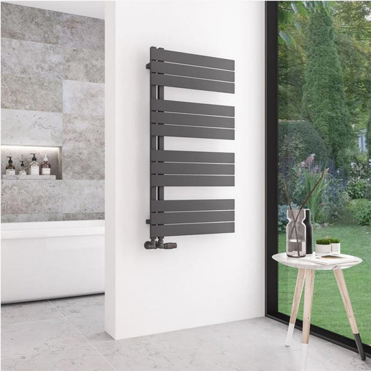Eastbrook Helmsley 1150 x 600mm Towel Rail Matt Anthracite | 89.0633