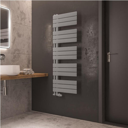 Eastbrook Helmsley 1400 x 500mm Towel Rail Matt Grey | 89.0626