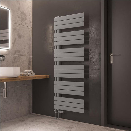 Eastbrook Helmsley 1640 x 600mm Towel Rail Matt Grey | 89.0629