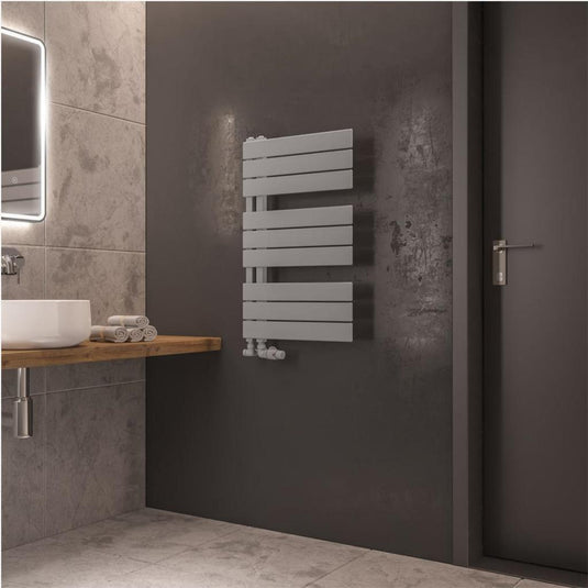 Eastbrook Helmsley 800 x 500mm Towel Rail Matt Grey | 89.0622