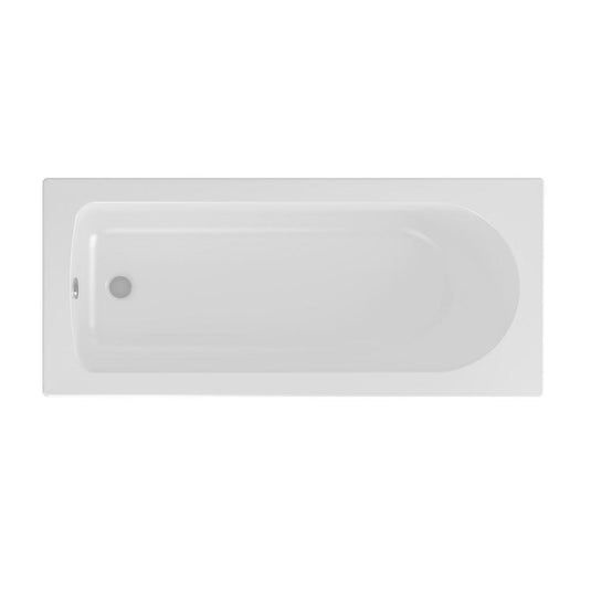 Eastbrook Henbury TG Single Ended 1700 x 700mm (3mm) Bath White | 42.0174