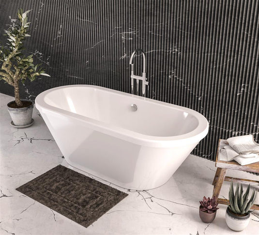 Eastbrook Humber 1800 x 800mm (4mm) Freestanding Bath White | 42.0161