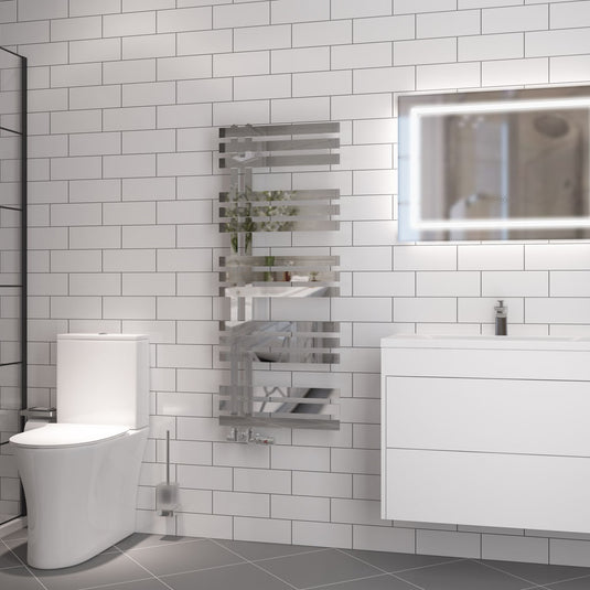 Eastbrook Hurley 1200 x 500mm Towel Rail Chrome | 89.0568