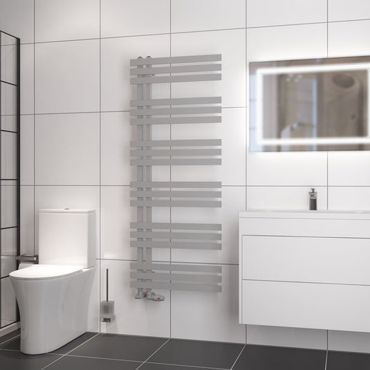 Eastbrook Hurley Towel Rail 1500x600mm Matt Grey | 89.1732