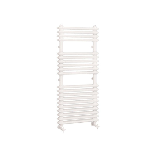 Eastbrook Imperia 2 1140 x 500mm Column Towel Multirail Gloss White | 41.0817