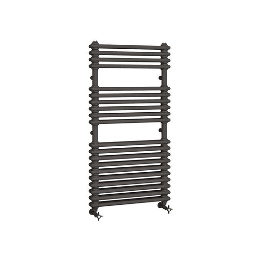 Eastbrook Imperia 2 1140 x 600mm Column Towel Multirail Matt Anthracite | 41.0828