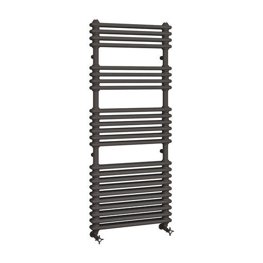 Eastbrook Imperia 2 1430 x 600mm Column Towel Multirail Matt Anthracite | 41.0829