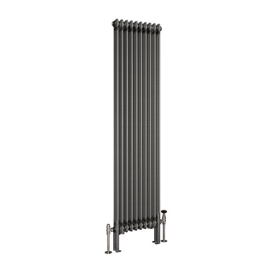Eastbrook Imperia 2 1800 x 470mm Column Radiator Bare Metal | 41.0423