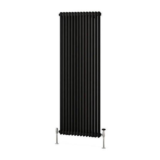 Eastbrook Imperia 2 1800 x 650mm Column Radiator Matt Black | 41.0936