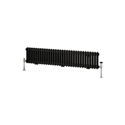Eastbrook Imperia 2 300 x 1460mm Column Radiator Matt Black | 41.0902