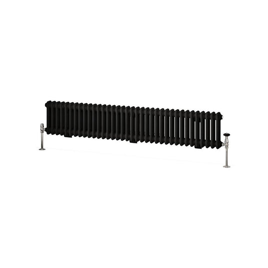 Eastbrook Imperia 2 300 x 1640mm Column Radiator Matt Black | 41.0903