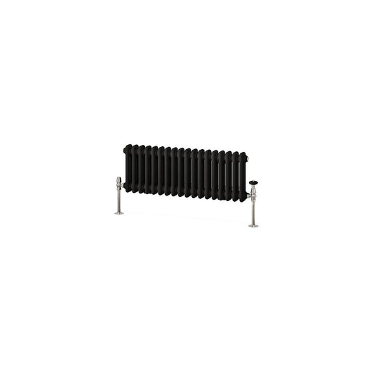 Eastbrook Imperia 2 300 x 830mm Column Radiator Matt Black | 41.0900