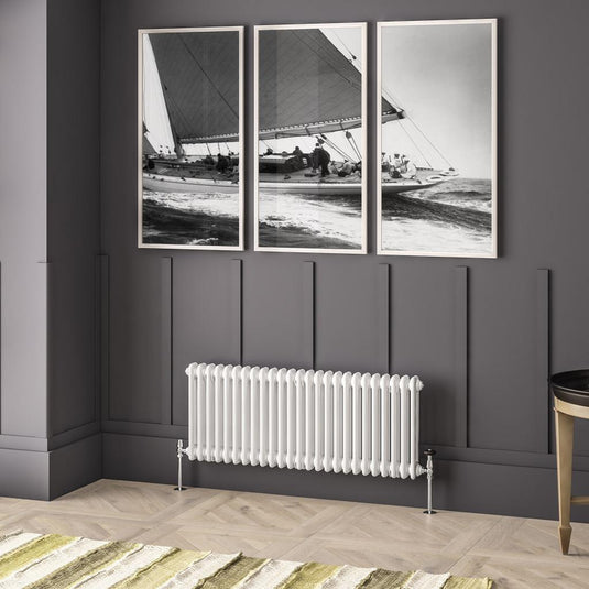 Eastbrook Imperia 2 450 x 1145mm Column Radiator Gloss White | 41.0907