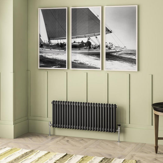 Eastbrook Imperia 2 450 x 1145mm Column Radiator Matt Anthracite | 41.0912