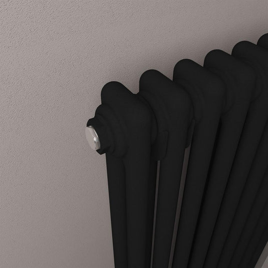 Eastbrook Imperia 2 450 x 1145mm Column Radiator Matt Black | 41.0917