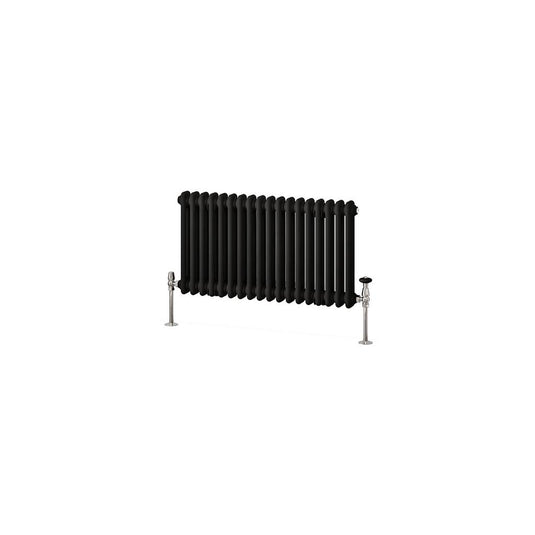 Eastbrook Imperia 2 450 x 830mm Column Radiator Matt Black | 41.0915
