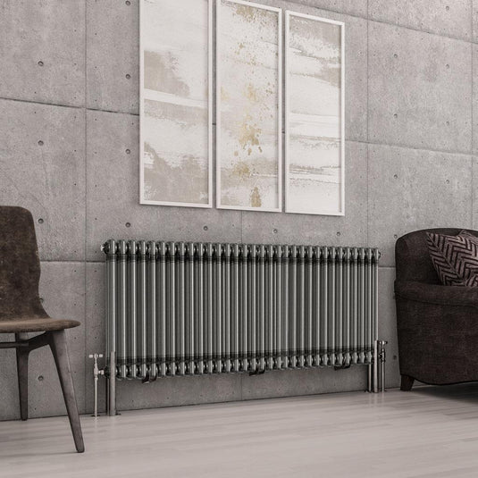 Eastbrook Imperia 2 600 x 1460mm Column Radiator Bare Metal | 41.0938