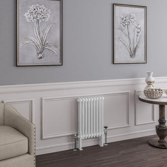 Eastbrook Imperia 2 600 x 425mm Column Radiator Gloss White | 41.0385