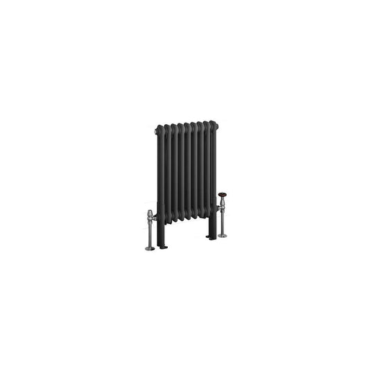 Eastbrook Imperia 2 600 x 425mm Column Radiator Matt Anthracite | 41.0394