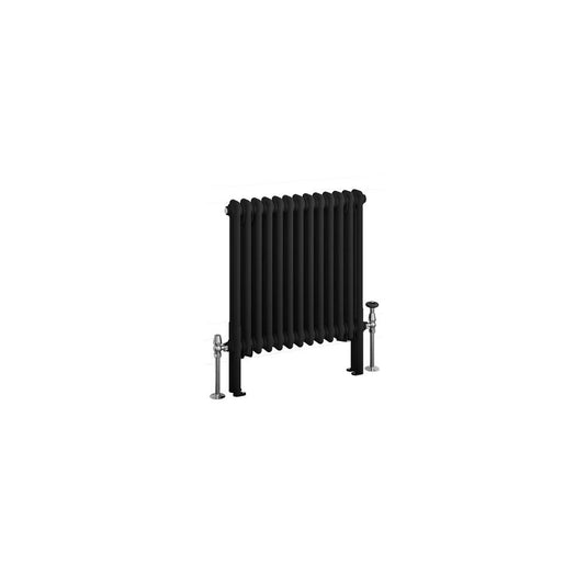 Eastbrook Imperia 2 600 x 605mm Column Radiator Matt Black | 41.0755