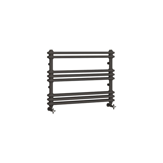 Eastbrook Imperia 2 612 x 800mm Column Towel Multirail Matt Anthracite | 41.0822