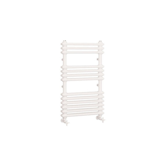 Eastbrook Imperia 2 832 x 500mm Column Towel Multirail Gloss White | 41.0816