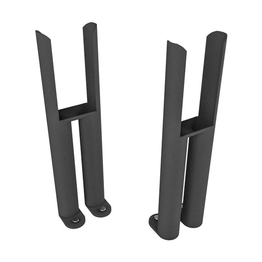 Eastbrook Imperia 2 Column Radiator Feet (Pair) Matt Anthracite | 41.0358