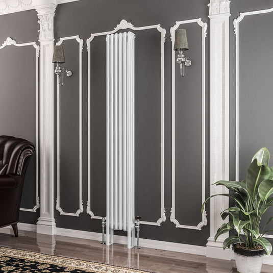 Eastbrook Imperia 3 1800 x 290mm Column Radiator Gloss White | 41.0409