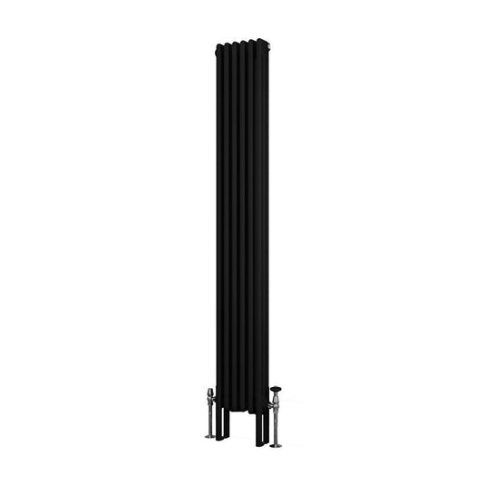 Eastbrook Imperia 3 1800 x 290mm Column Radiator Matt Black | 41.0775