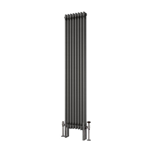 Eastbrook Imperia 3 1800 x 380mm Column Radiator Bare Metal | 41.0427