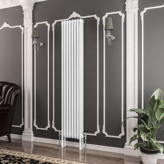 Eastbrook Imperia 3 1800 x 380mm Column Radiator Gloss White | 41.0351